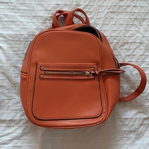 La Terre Fashion mini backpack - Orange